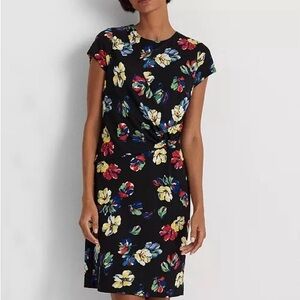 Lauren Ralph Lauren Romantic O-Ring Waist Sheath Dress